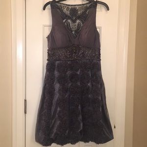 SueWong gray dress size 10